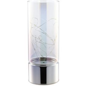 Skleněná dekorace ve tvaru vázy s řetězem 20 LED RETLUX