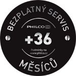 Philco - Bezplatný servis 5 let