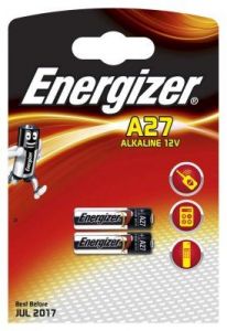 Baterie alkalická, 12 V, sada 2 kusy, E27A Energizer