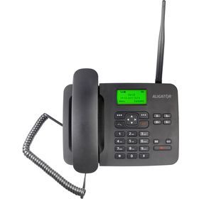 T100 černý, stolní GSM telefon ALIGATOR