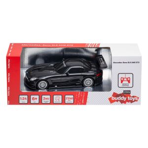 Černé auto na ovládání BRC 24.060 Mercedes-Benz SLS Buddy Toys