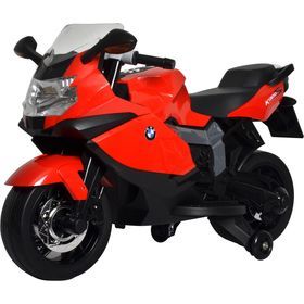 Červená elektrická motorka BEC 6011 BMW K1300 Buddy toys
