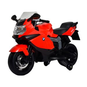 Červená elektrická motorka BEC 6011 BMW K1300 Buddy toys