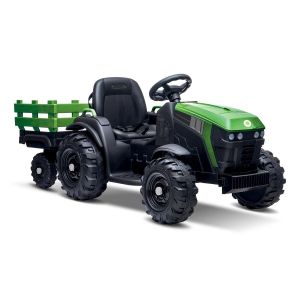 Elektrický traktor s vozíkem BEC 8211 FARM Buddy toys