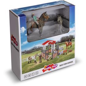 Přístřešek s koňmi BGA 1022 Koňský box Buddy toys