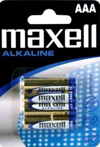 Baterie MAXELL alk. AAA/R03, Blistr(4), LR03-4BP