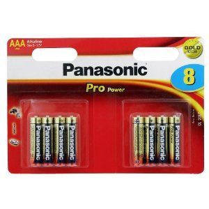 Baterie Panasonic Pro Power alk., AAA/R03 Blistr(8)