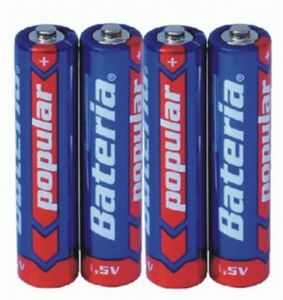 Baterie POPULAR AAA/R03 Bateria