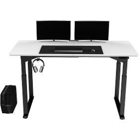 Pracovní stůl, bílá deska ULTRADESK