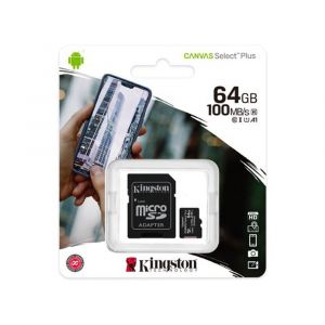 Paměťová karta Kingston Canvas Select Plus Micro SDXC 64GB