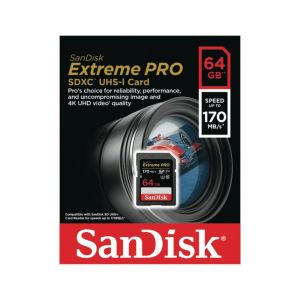 Paměťová karta SanDisk SDXC Extreme Pro 64GB