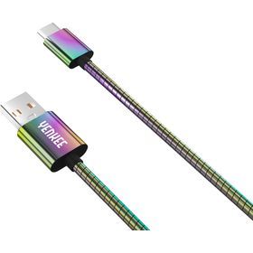 YCU 351 Ocelový USB C kabel / 1m YENKEE